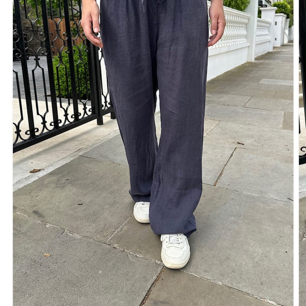 Brandy Melville Blush linen blend pants
